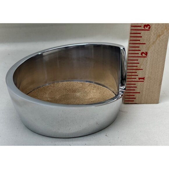 Nambe Smith Celentano Metal Spiral Wine Coaster 6189 with Box USA - Picture 11 of 11